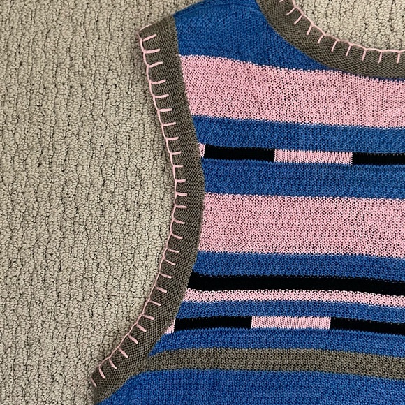 Vintage John Galliano Knit V-Neck Vest - Picture 6 of 6